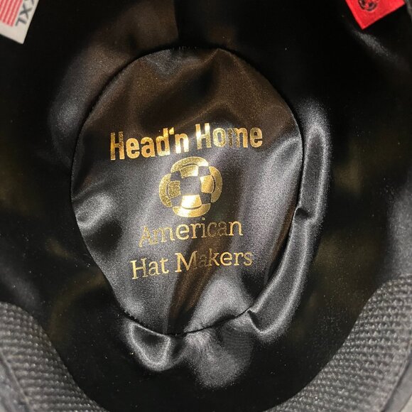 Crocodile Cowboy Hat Men XXL Monty Genuine Leather Outback Embossed - Picture 5 of 6